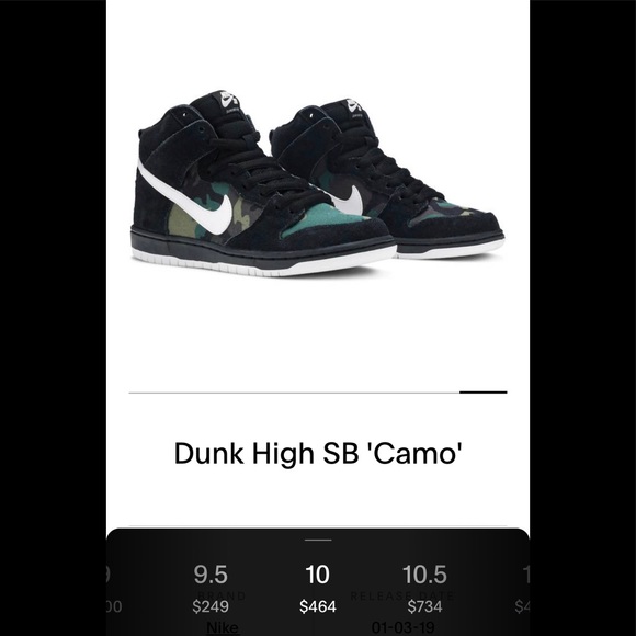 NIKE SB DUNK HIGH PRO MEN'S sz 10 - Picture 10 of 12